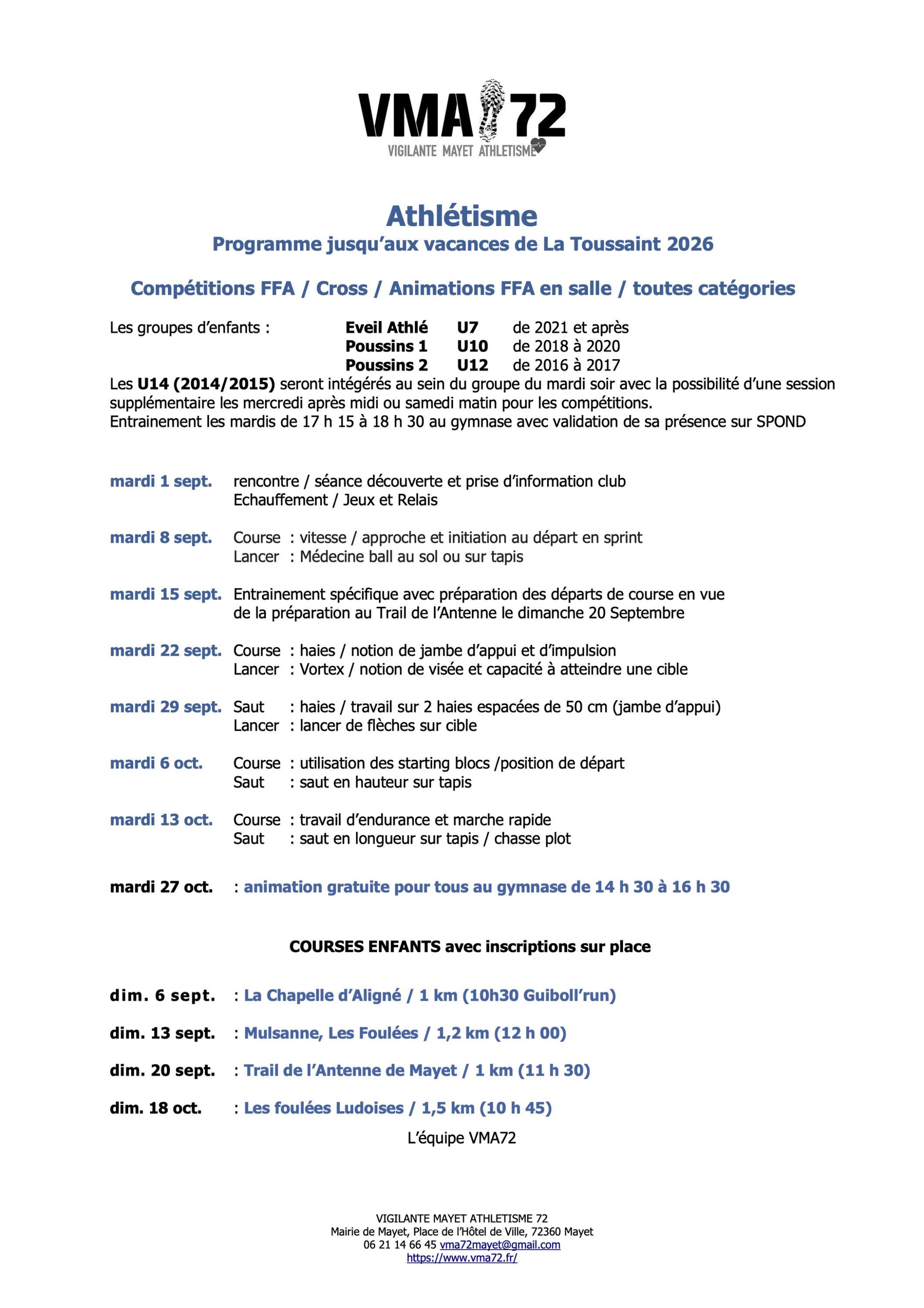VMA72 Athlétisme programme jusqu’au vacances de La Toussaint 2026.jpg